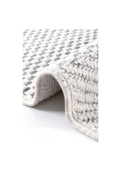 Hoom Rugs Sahra 9907 Gri İskandinav Halı Gri Beyaz