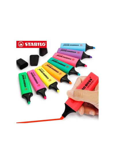 Stabilo Boss Fosforlu Kalem Seti Özel Seri 19 Adet Çok Renkli
