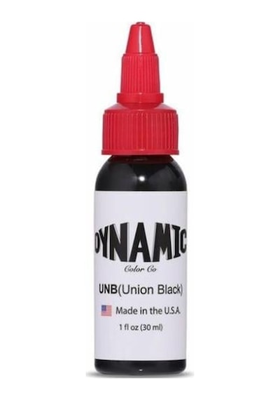 Dynamic Union Black - Siyah Tattoo Dövme Boyası - 1 Oz/30ml