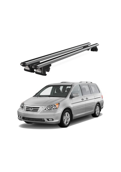 Venüs Honda Odyssey 2003-2008 Uyumlu Gri Ara Atkı Port Bagaj Tavan Barı