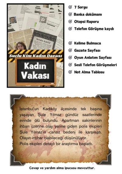 Dedektiflik Oyunu Dört Farklı Dava Pakedi Bir Arada