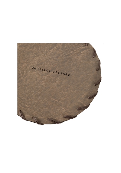 Mudo Home Vıntage Yuvarlak Bardak Altlığı 10 Cm 4'lü Koyu Ka Diğer