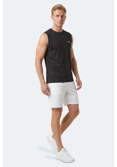 Slazenger Herofıt Erkek Kolsuz Siyah Atlet