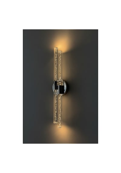 Bubbleflux Dubble Large 51 Cm Modern Tasarım Led Aplik - Duvar Lambası - Antrasit Gri - Pilli - Günışığı Antrasit Pilli
