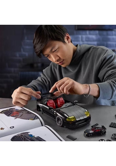 Hot Wheels Elite Serisi 94 Toyota Supra Mkiv Araba Yapım Seti 824 Parça Jkg40 Çok Renkli