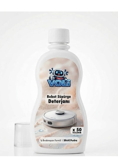 Ultra-shine Sihirli Pudra Kokusu Robot Süpürge Solüsyonu Yüzey Temizleme Deterjanı , Mop Suyu 500 Ml 2'li Set
