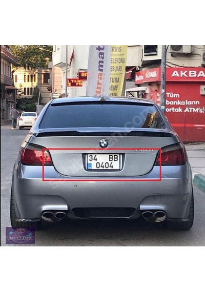 Bmw E60 Kare Plakalık - Boyasız - Bodykit Store