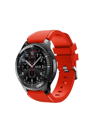 Huawei Watch Gt5 Gt4 Gt2e Gt2 Gt3 Gt3 Pro Honor Watch 2 Uyumlu Silikon Kordon Kırmızı