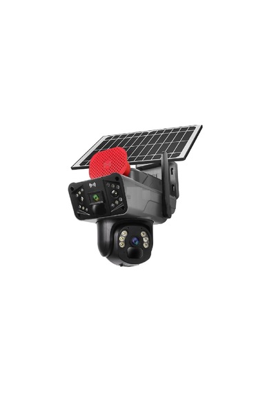 O-kam 3815 4g 6mp Dual Lens Solar Ptz Kamera Sirenli