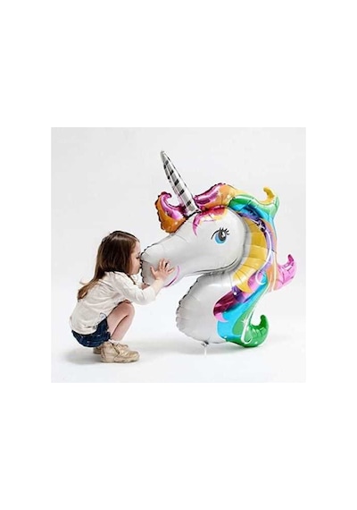 Unicorn Renkli Folyo Balon 418