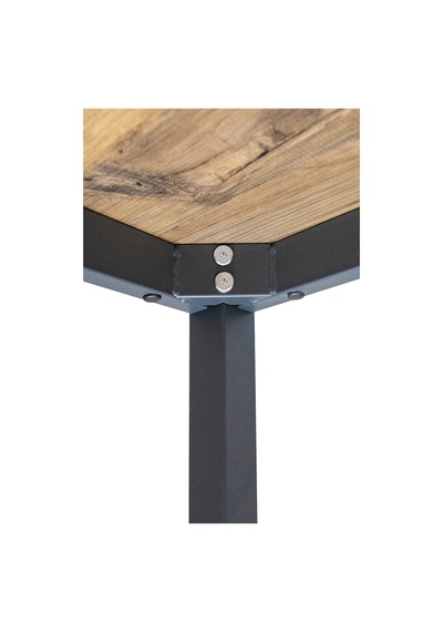 Arpelia Balkon Masası 120 X 45 Cm Antrasit Atlantik Çam