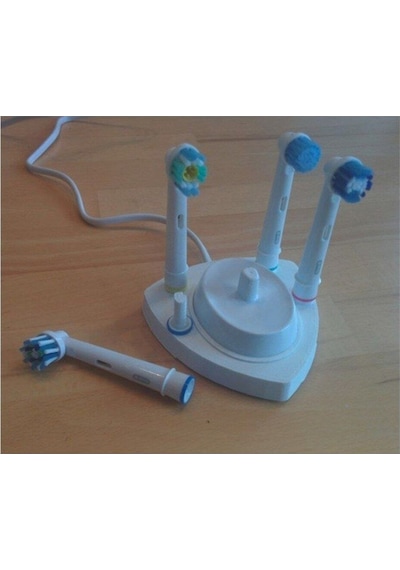 Şarjlı Oral B Diş Fırçası Standı Beyaz