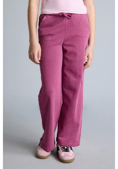 Defacto Wıde Leg Pantolon Kız Çocuk H1094a826smpn10 Pembe-pn10