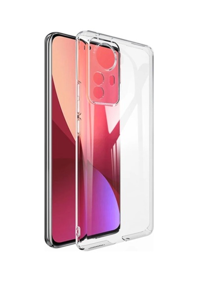 Ally Xiaomi 12 Pro Kılıf Kamera Korumalı Ultra İnce Şeffaf Silikon Kılıf- 5775