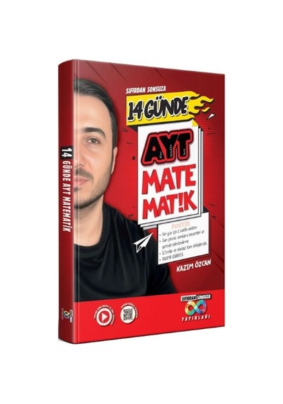 Doktrin Yks Ayt Sıfırdan Sonsuza 14 Günde Matematik Video Takip Kitabı - Kazım Özcan