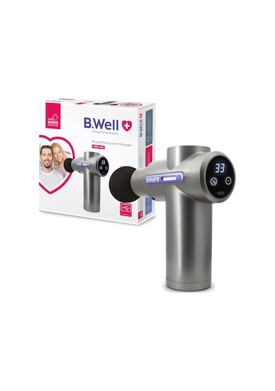 B.well Swiss Med-450 Masaj Tabancası, 33 Hız Seviyeli Elektrikli Kas Perküsyon Masajı, 4 Masaj Başlığı, 1.800 Mah Pil, Otomatik Kapanma Ve Usb-c Şarj Kablosu B.well Swiss Med-450 Masaj Tabancası, 33 Hız Seviyeli Elektrikli Kas Perküsyon Masajı, 4 Masaj Başlığı, 1.800 Mah Pil, Otomatik Kapanma Ve Usb-c Şarj Kablosu