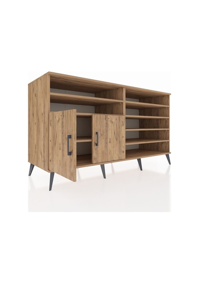 Kronos Konsol 7 Raflı 2 Kapaklı 176x59x99 Çam-çam/aytaşı Atlas Çam/aytası - Atlas Çam Kronos Konsol 7 Raflı 2 Kapaklı 176x59x99 Çam-çam/aytaşı Atlas Çam/aytası - Atlas Çam