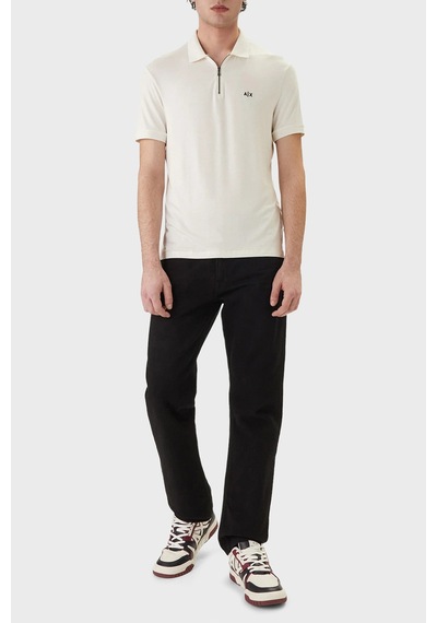 Armani Exchange Erkek Polo Xm002372 Af21936 U0009 Beyaz Beyaz
