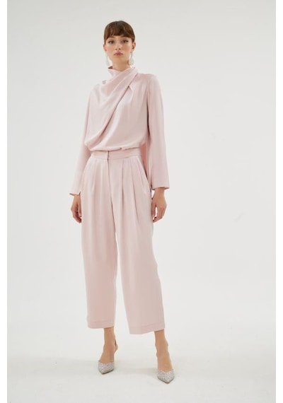 Senna Crıstalle Pants Pudra Pudra