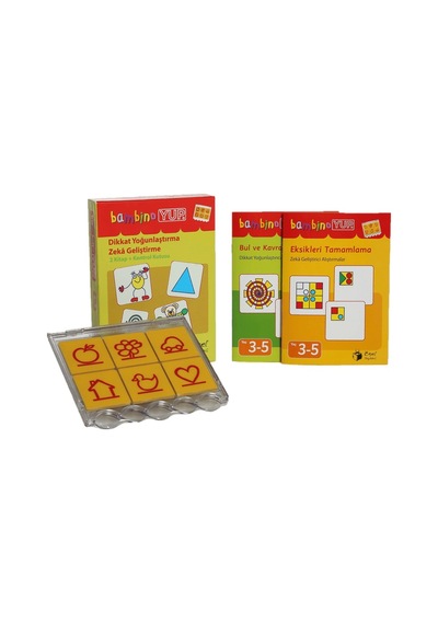 Bambinoyup 3 - 5 Yaş Dikkat Geliştirme Seti