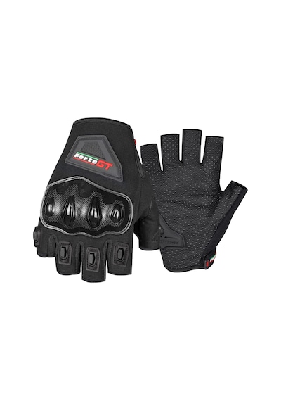 Eldiven Forte Gt 20 Pro Parmaksız Yazlık Siyah