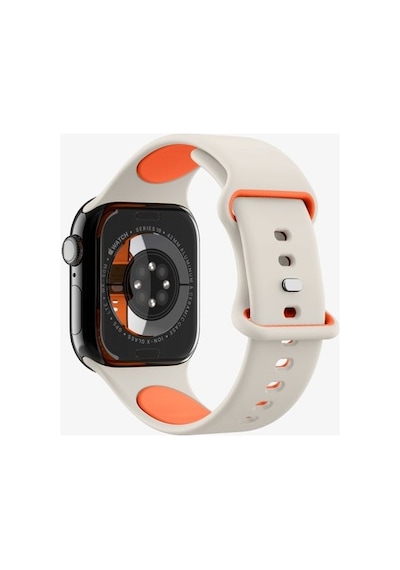 Spigen Apple Watch 49/46/45mm Ultra 3/2/1 / Seri 11/10/9/8/7 İle Uyumlu Kordon Band Nano Pop Açık Mavi