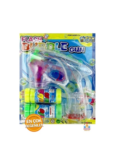 Pilli Köpük Tabancası - Karatoys Bubble Gun İle Eğlence Zamanı