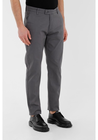 Uki Antrasit Comfort Fit Chino Pantolon Antrasit Uki Antrasit Comfort Fit Chino Pantolon Antrasit