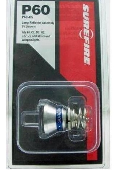 Surefire P60 Yedek Lamba G2 G3 6P C2 D2 G2Z Z2 Uyumlu Çok Renkli