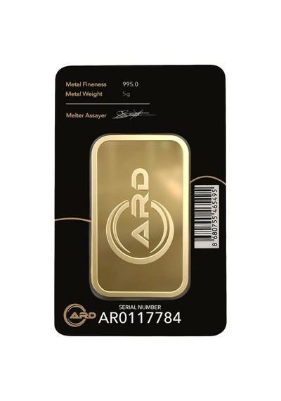 5 Gr 24 Ayar 995 Milyem Ard Gram Altın