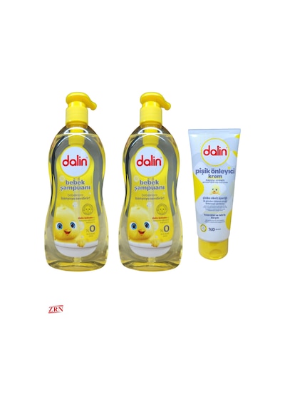 Bebek Şampuanı 500 X2 Adet + Pişik Kremi