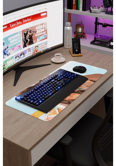 Ifa Genshin Impact Anime Oyuncu V3 - 70x30 Xl Gaming Mouse Pad Fare Altlığı