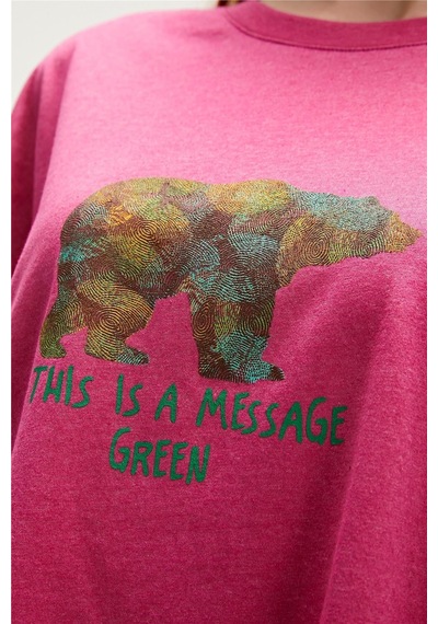 Bad Bear 23.03.07.001-C124 Re-Finger Kadın T-Shirt 001