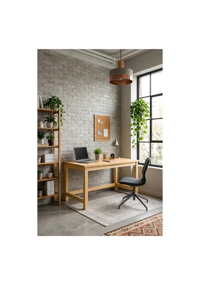 Max Brod Ağaç Masa 120x60 Ham Ladin Ağacı Doğal Ahşap