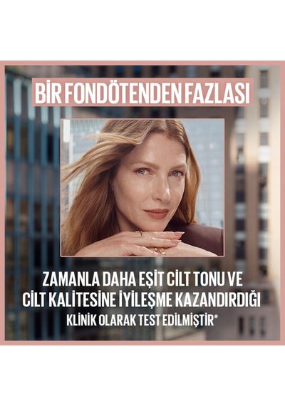 New York Lifter Niasinamid Ve Hyalüronik Asit İçeren Aydınlatan Fondöten - 90 Çok Renkli