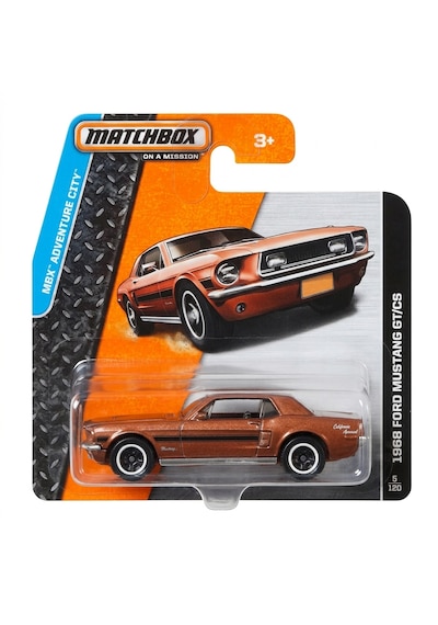 Matchbox - 1968 Ford Mustang Gt/cs - 2013 - Kahverengi - Bfj63 1/64