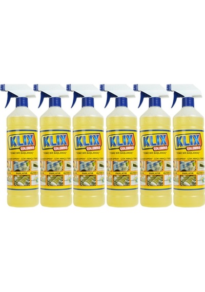 Klix Colombia Çok Amaçlı Genel Temizleyici 6 x 1 L