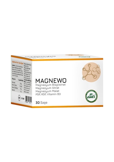 Magnewo Efervesan Magnezyum Sitrat Malat Glisinat