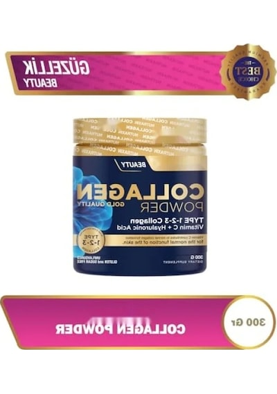 Kolajen Tozu - 300 Gr, Vitamin C Ve Hyaluronik Asit İçerir