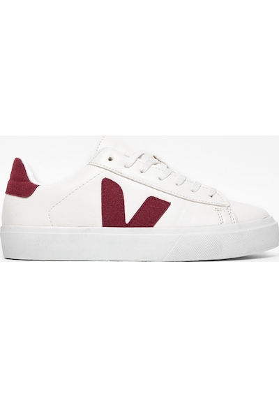 Tonny Black Kauçuk Taban Rahat Bağcıklı Sneaker Kadın Beyaz Bordo Sneaker Tbklc030 Beyaz - Bordo