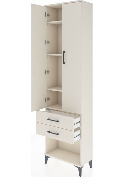 Arges Dolap 4 Raflı 2 Çekmeceli 2 Kapaklı 60x30x221 Aytaşı-aytaşı Aytası Arges Dolap 4 Raflı 2 Çekmeceli 2 Kapaklı 60x30x221 Aytaşı-aytaşı Aytası