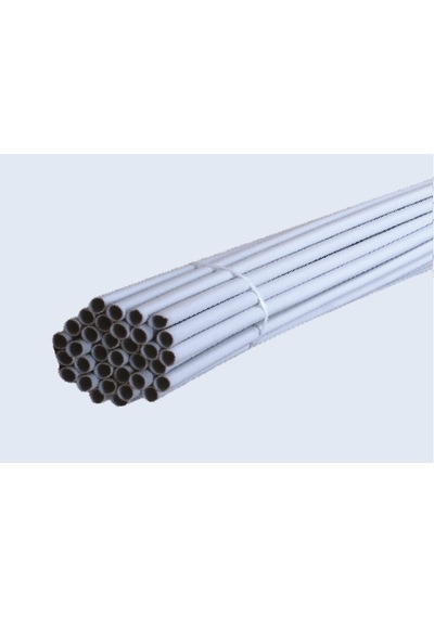 Babacan 14mm Beyaz Düz Boru 1mt 6ad
