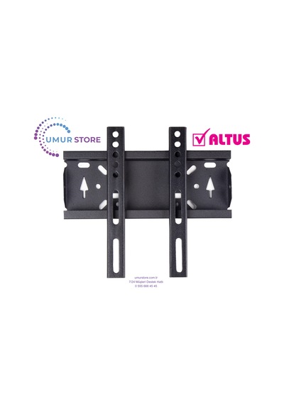 Altus Uyumlu Alt-43led200  43" Inç 19 - 43 İnç Lcd Led Ekran Tv Sabit Askı Aparatı