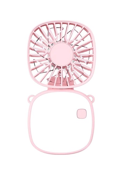 Volkano Katlanır Aynalı Mini Fan Pembe Vk-200 Vk-200 Pem