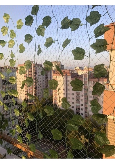 Kuş Filesi 2x3 Metre Balkon Önleme Ağı Güvercin Kedi