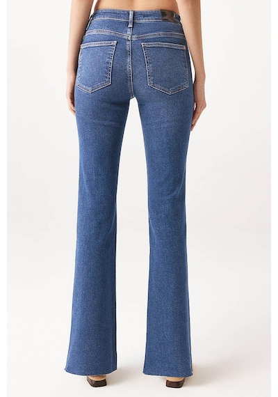 Mavi M101225-80680-22k Marıa Dark Blue Gold Icon Kadın Jean Pantolon M101225-80680-R13184 Mavi