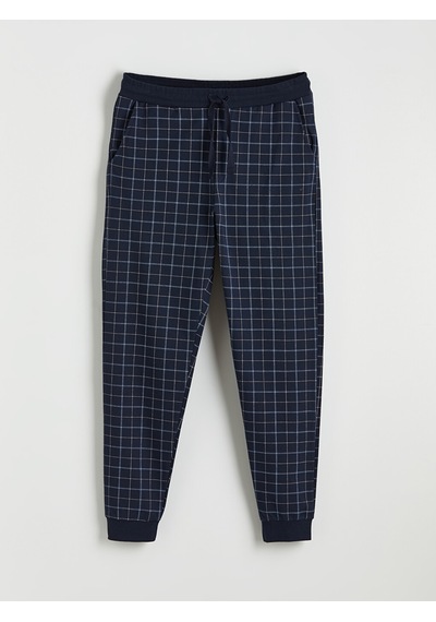 Lc Waikiki Lc Waıkıkı Lacivert Standart Kalıp Ekose Desenli Erkek Pijama Alt