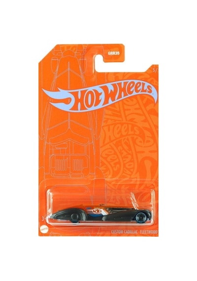 Hot Wheels 53rd Anniversary Orange And Blue Series 5 Araçlık  Set