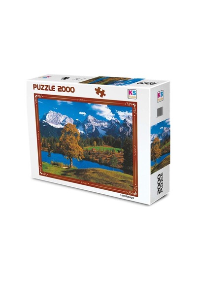 Ks Bavarian Alps 2000  Parça Puzzle.