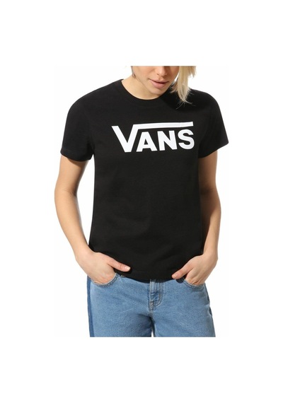 Vans Wm Flyıng V Crew Tee Vn0a3up4blk1-black Siyah